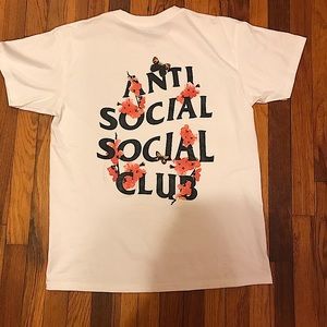 Anti social social club tee shirt